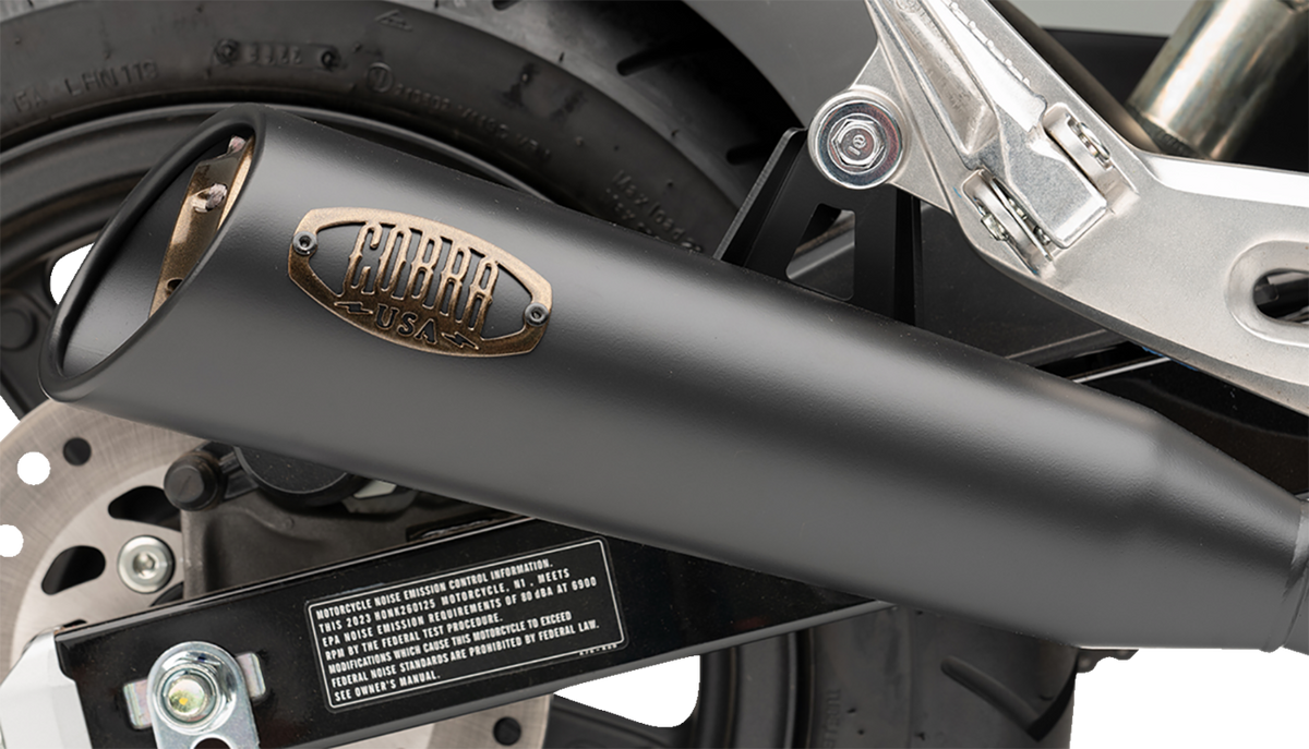 Cobra Bronze Tip Slip-On Muffler