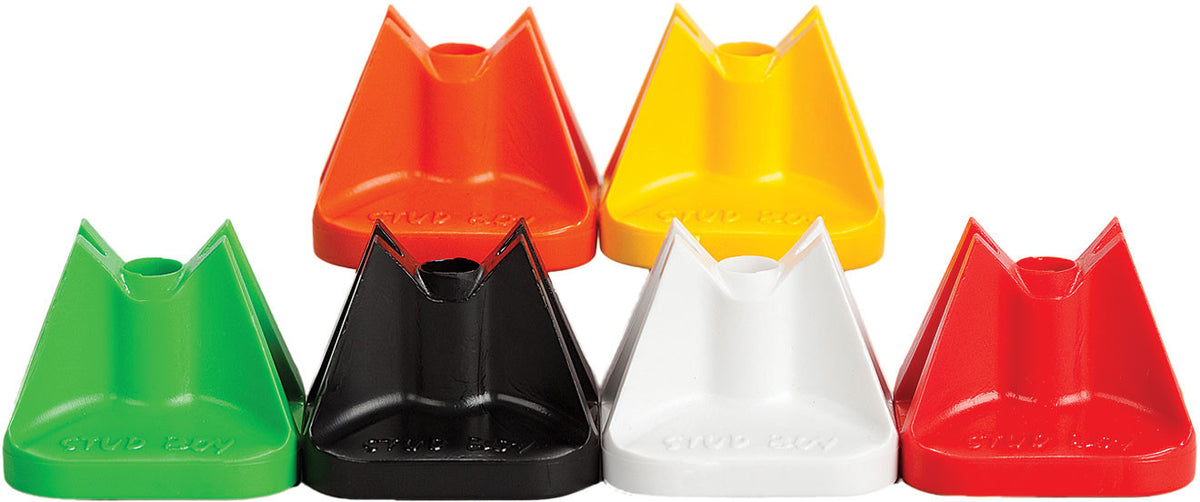 Stud Boy Super-Lite Pro Series Single Backers .75" 84/PK HI-VIS YEL 2513-P8-HVY