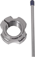 ModQuad Axle Locking Nut - Double (Silver) AX2-X for Honda TRX400EX Sportrax / TRX400X