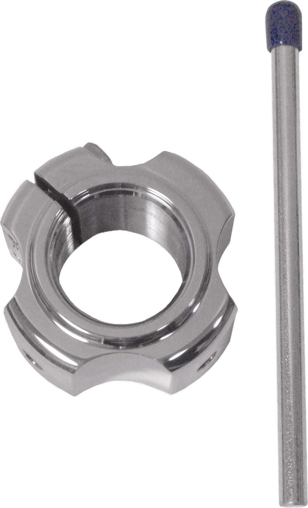 ModQuad Axle Locking Nut - Double (Silver) AX2-X for Honda TRX400EX Sportrax / TRX400X