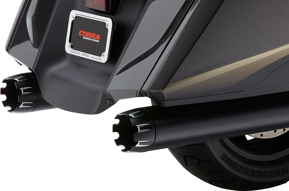 Cobra 4" Slip-On Mufflers