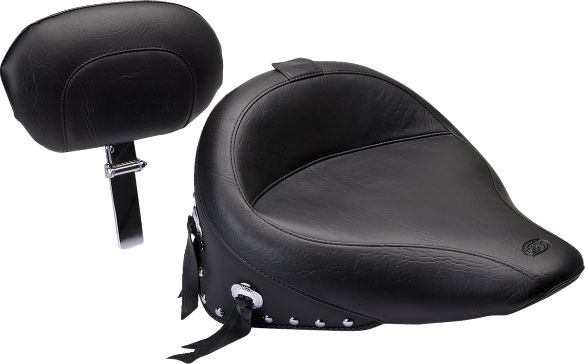 Mustang Wide Solo Seat with Removable Backrest