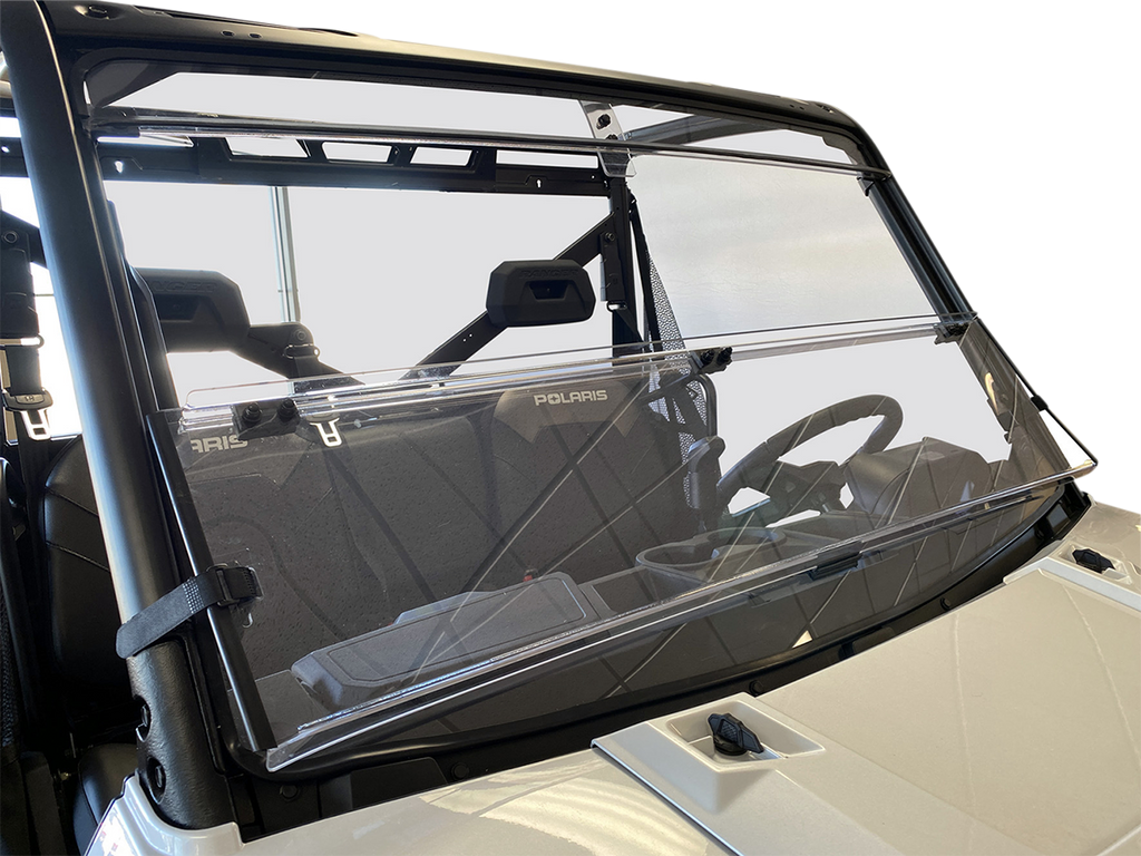 Moose Offroad Deluxe Full Folding Windshield