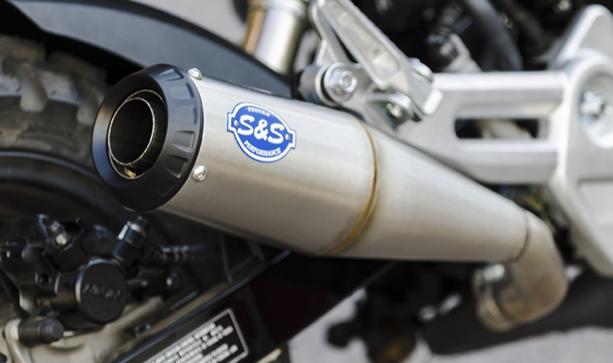 S&S Cycle Grand National Slip-On Muffler