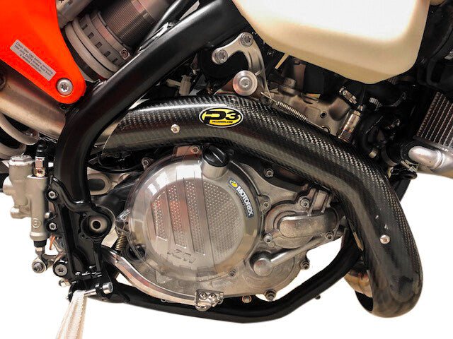 P3 Heat Shields Carbon Fiber 201099 for Husqvarna / KTM