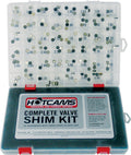 Hot Cams Valve Shim Kit 141PC Honda/Kawasaki/Suzuki/Yamaha HCSHIM02 for Arctic Cat / Honda & More