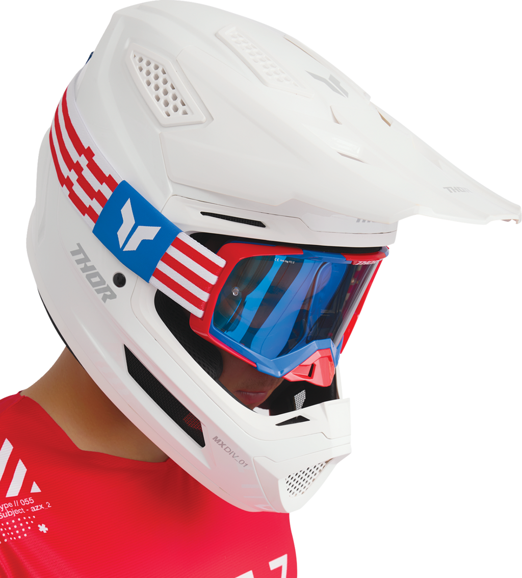 Thor Fleet Whiteout Helmet