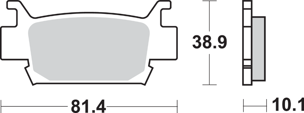 Sbs SI Offroad Sintered Brake Pads