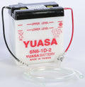 Yuasa 6V and 12V Standard Yumicron Battery Battery 6N6-1D-2 Conventional YUAM2662B for Kawasaki AR 50 / AR 80 & More