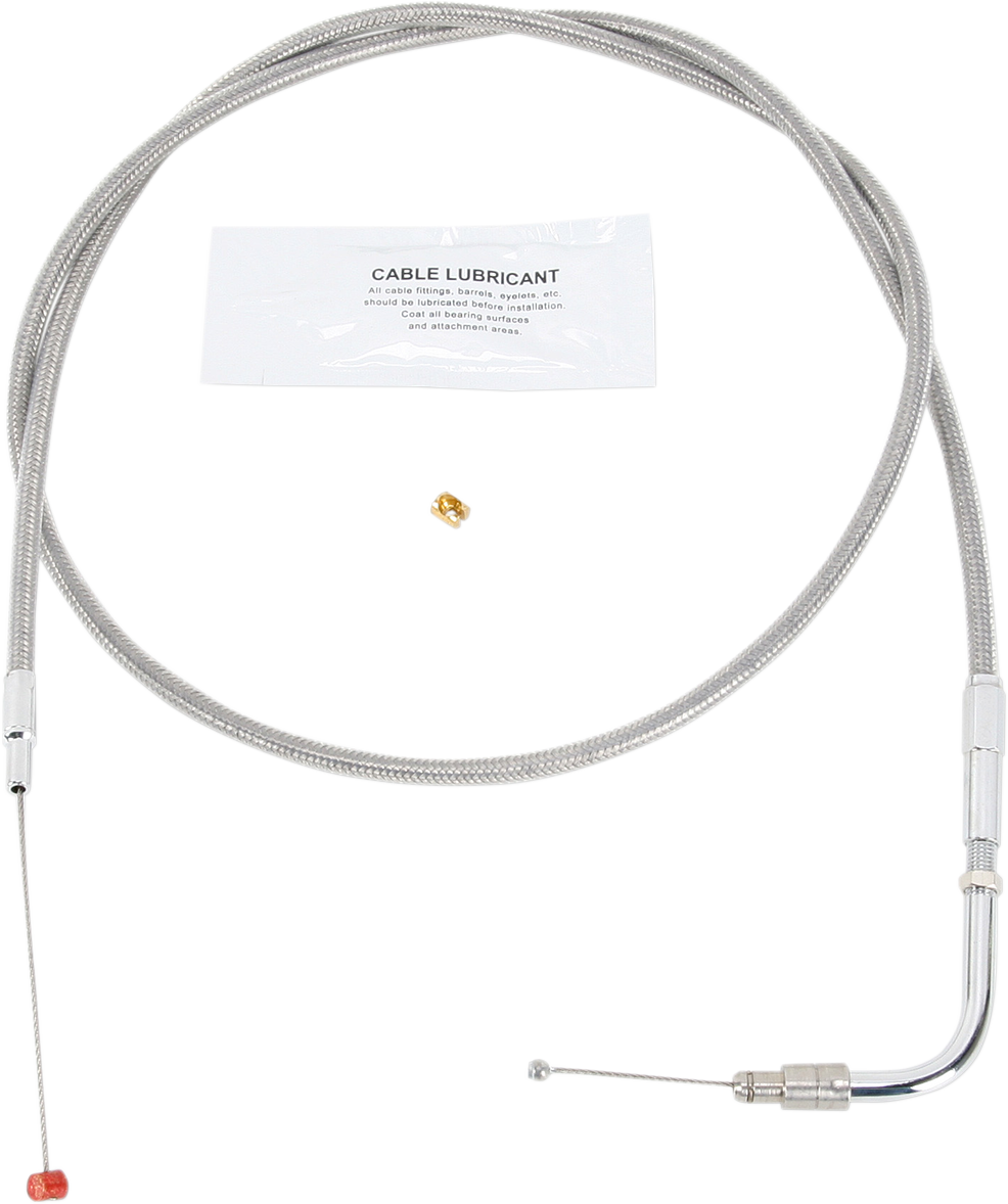Barnett Stainless Steel Throttle/Idle Cable
