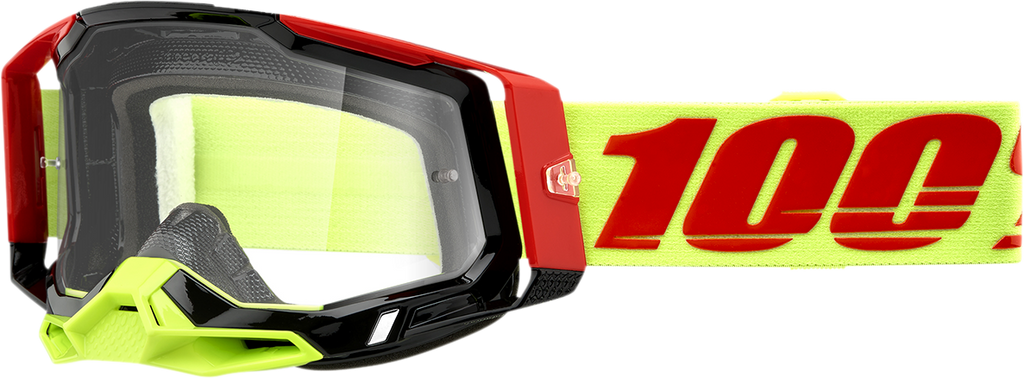 100% Racecraft 2 Goggle - Wiz - Clear Lens