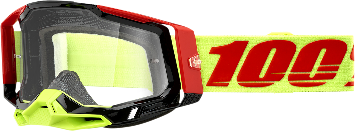 100% Racecraft 2 Goggle - Wiz - Clear Lens