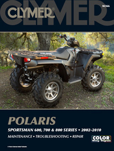 Clymer Repair Manual Sportsman 600/700/ CM366 for Polaris Sportsman 600 4x4 / Sportsman 700 4x4 & More