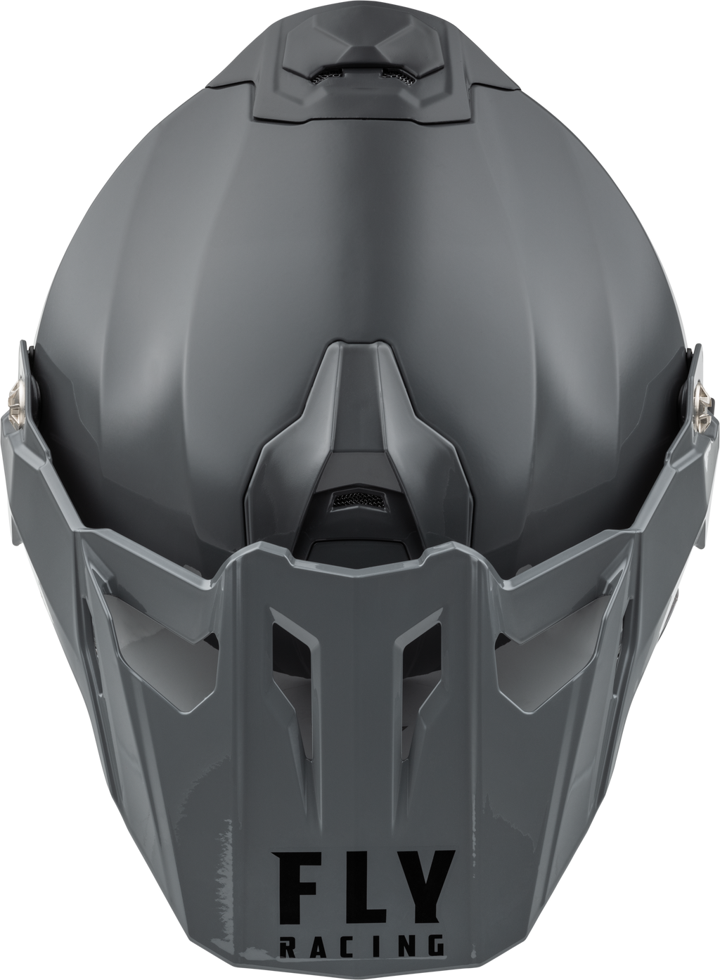 FLY Racing Trekker CW Solid Helmet Dual SHLD Grey LG 73-31363L