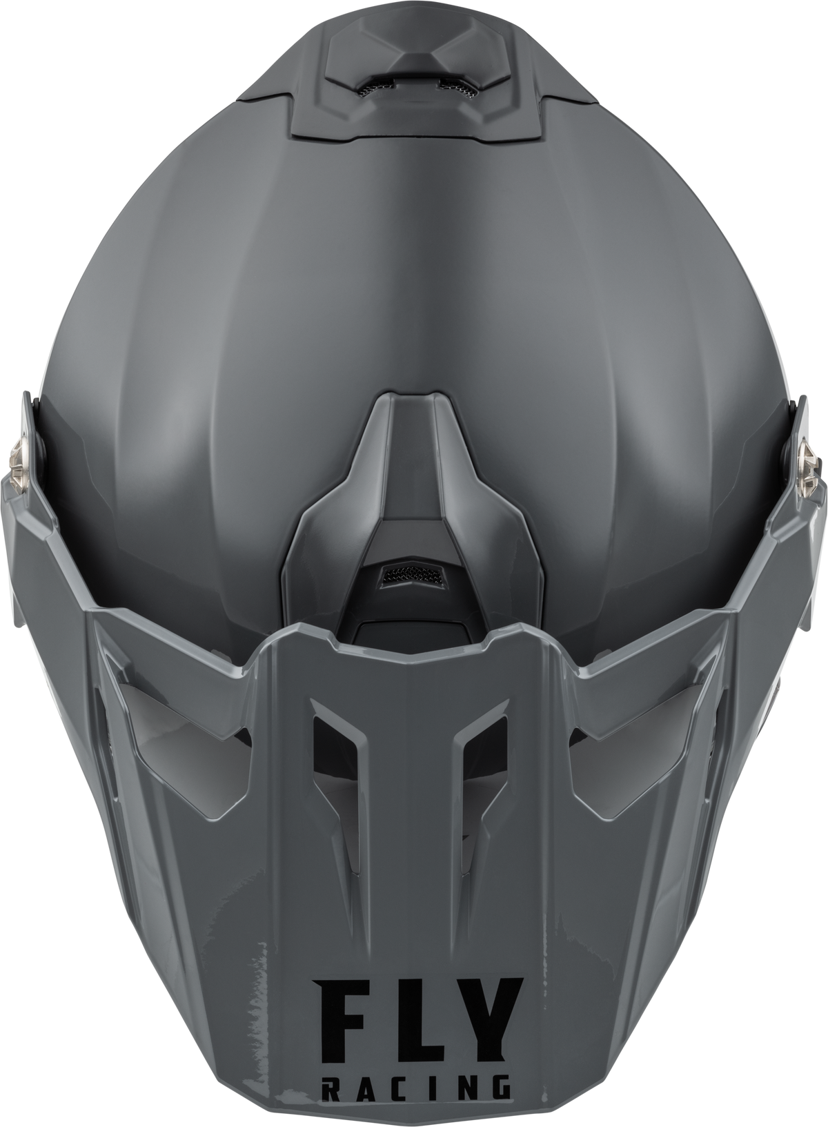 FLY Racing Trekker CW Solid Helmet Dual SHLD Grey LG 73-31363L