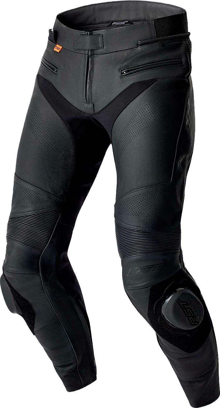 RST Womens S1 D3O Leather Pants Black 3XL 103627BLK-20
