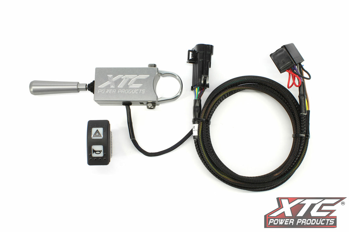Xtc Power Products ATS Turn Signal Kit W/Billet Lever for Can-Am / Lynx