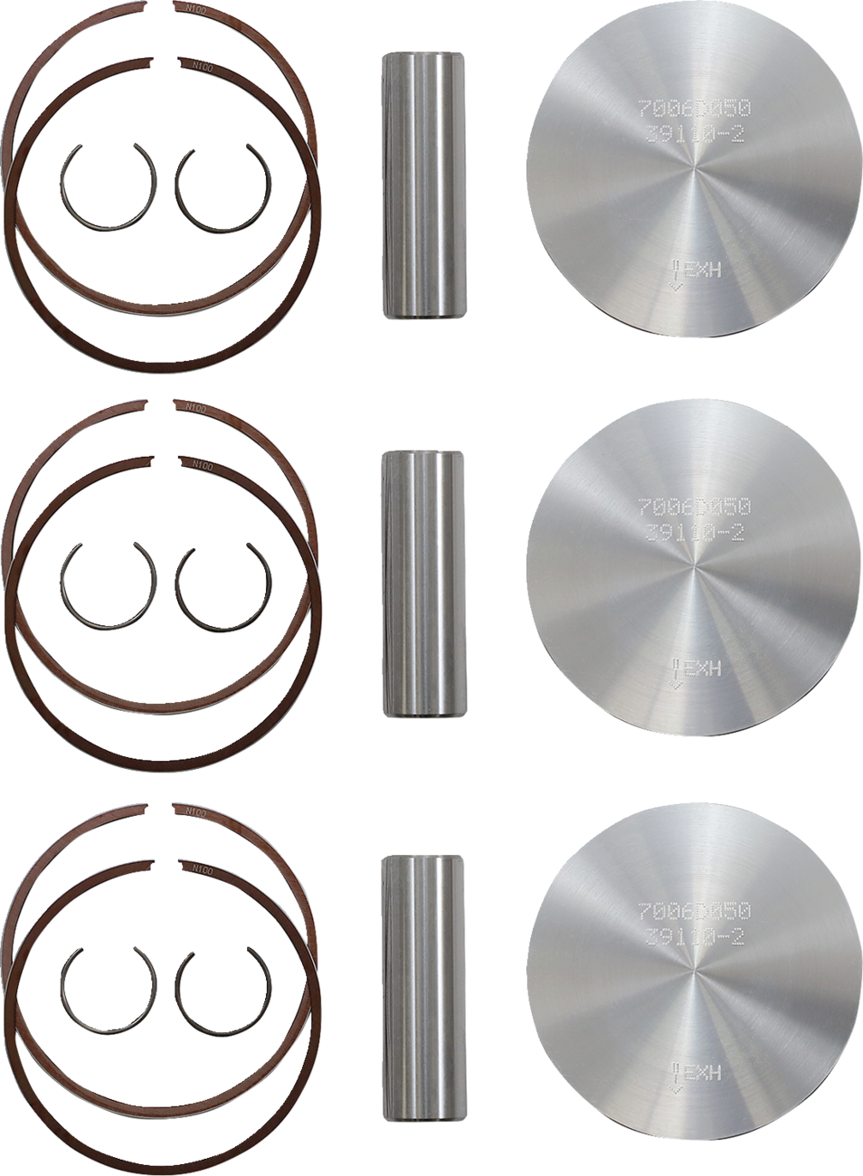 Wossner Piston Kit for 2 Stroke
