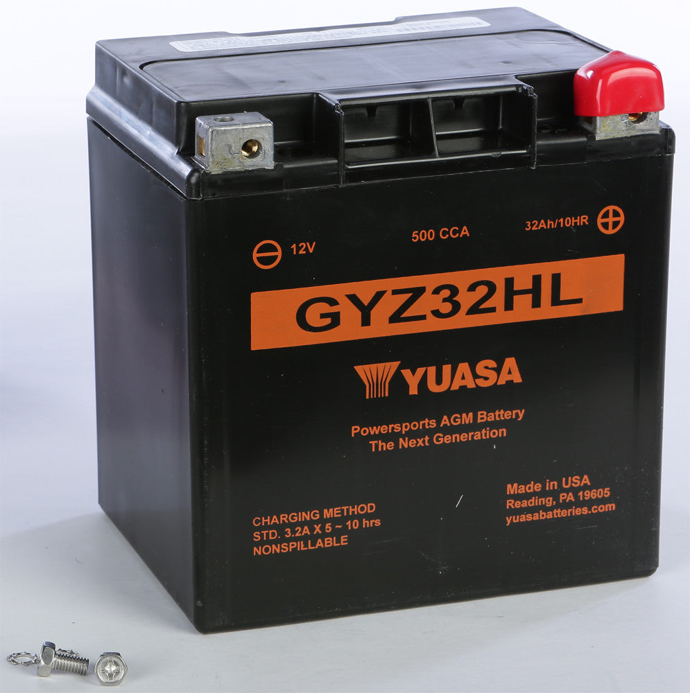 Yuasa Battery GYZ32HL Sealed Factory Activated YUAM732GHL for Arctic Cat / BMW & More