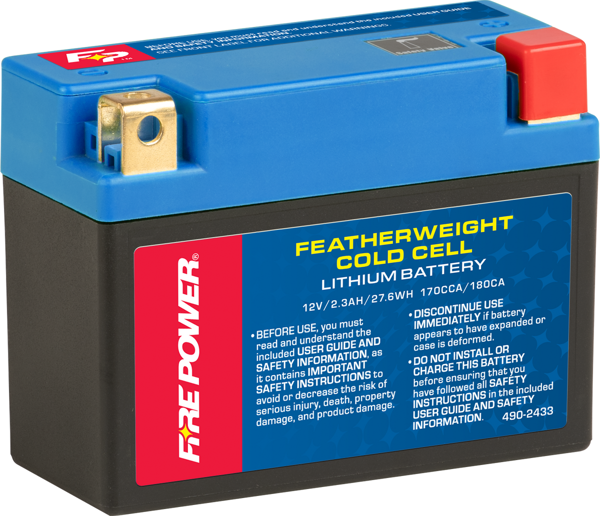 Fire Power Coldweather Lithium Battery 170 CCA 12V/27.06WH HJ12L-FPZ