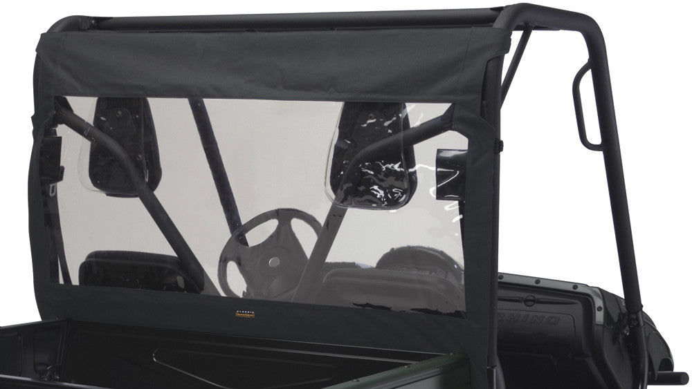 Classic Acc. UTV Rear Window Black 78637 for Yamaha YXR450F Rhino 450 / YXR660F Rhino 660 / YXR700F Rhino 700
