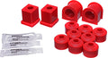 Energy Susp. Sway Bar Bush Kit Front/Rear Red Polaris 70.7002R