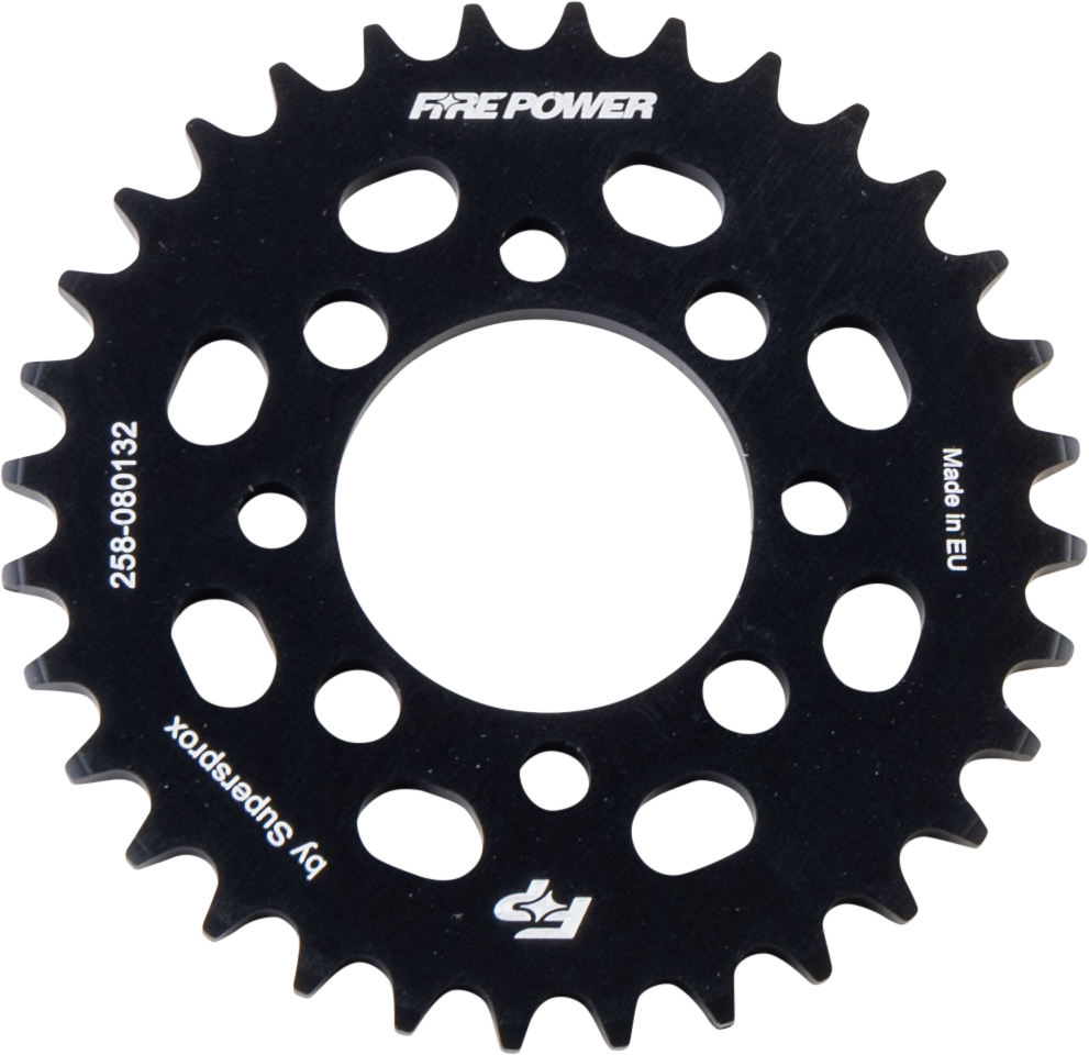 Fire Power Aluminum Rear Sprocket for Kawasaki KLX110 / KLX110L
