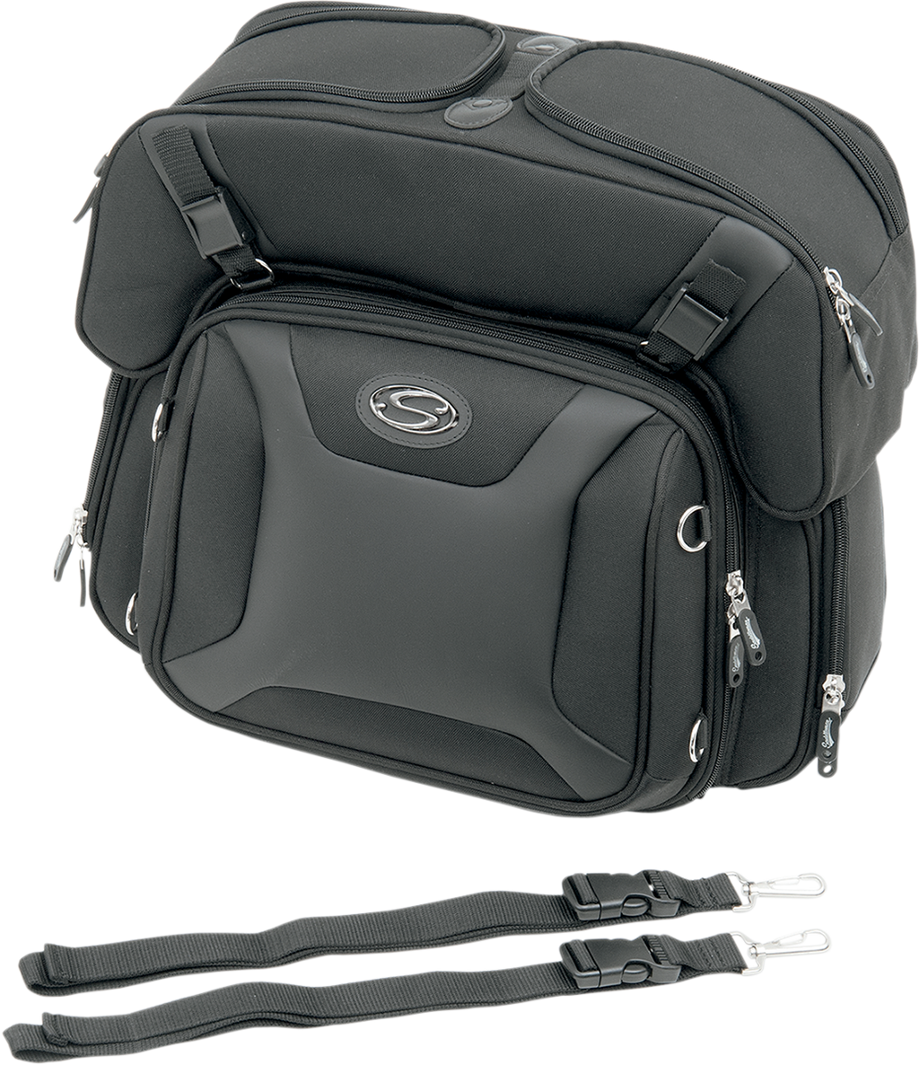 Saddlemen FTB2500 Sport Sissy Bar and Combo Bag