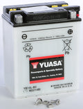 Yuasa 6V and 12V Standard Yumicron Battery Battery YB14L-B2 Conventional YUAM2214BIND for Honda / Suzuki