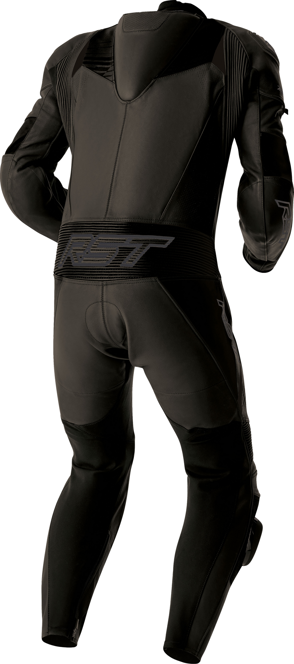 RST Tractech EVO D3O Suit Black Leather LG 103634BLK-44