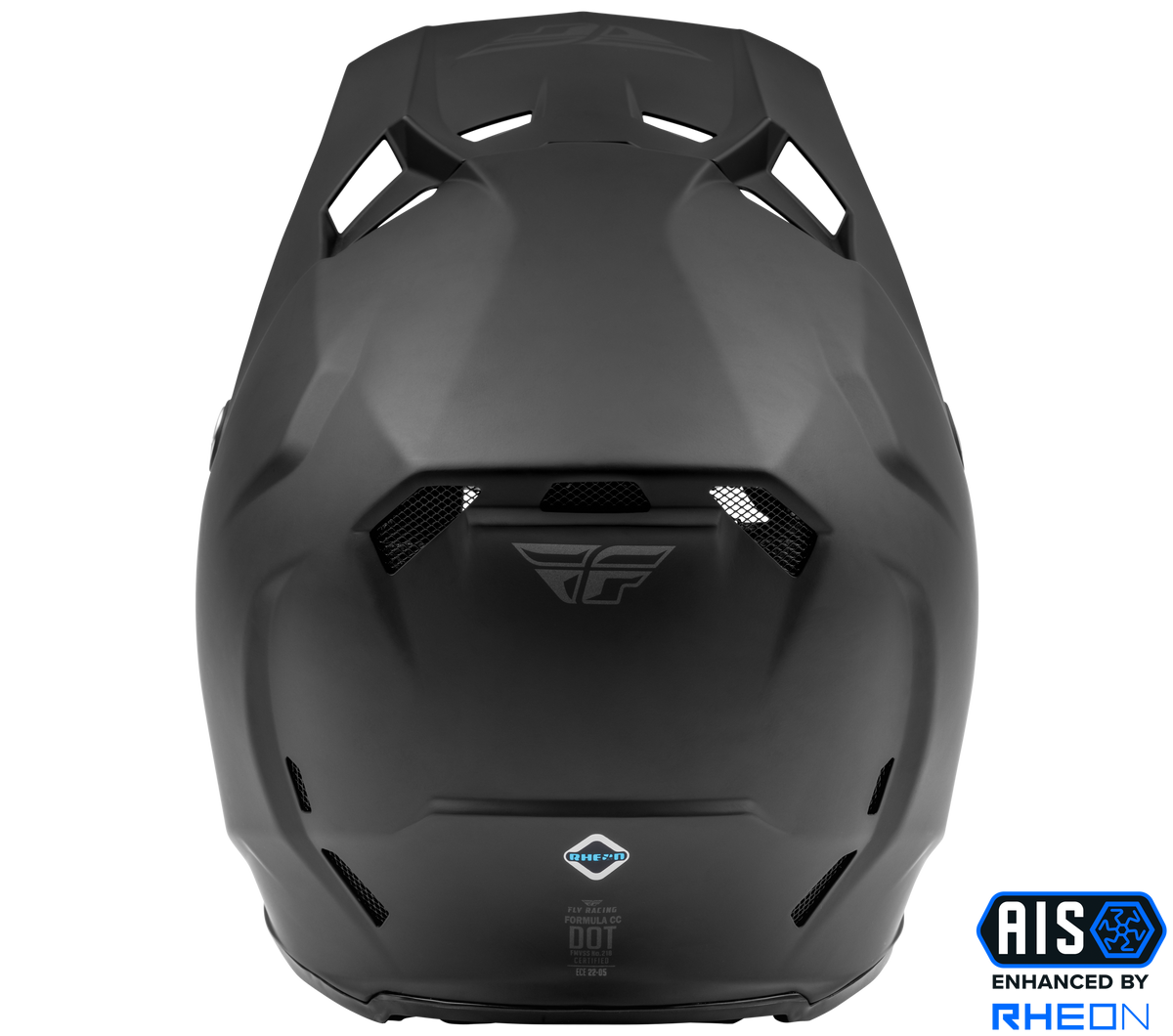 FLY Racing Youth Formula CC Solid Helmet Matte Black YL 73-4300YL