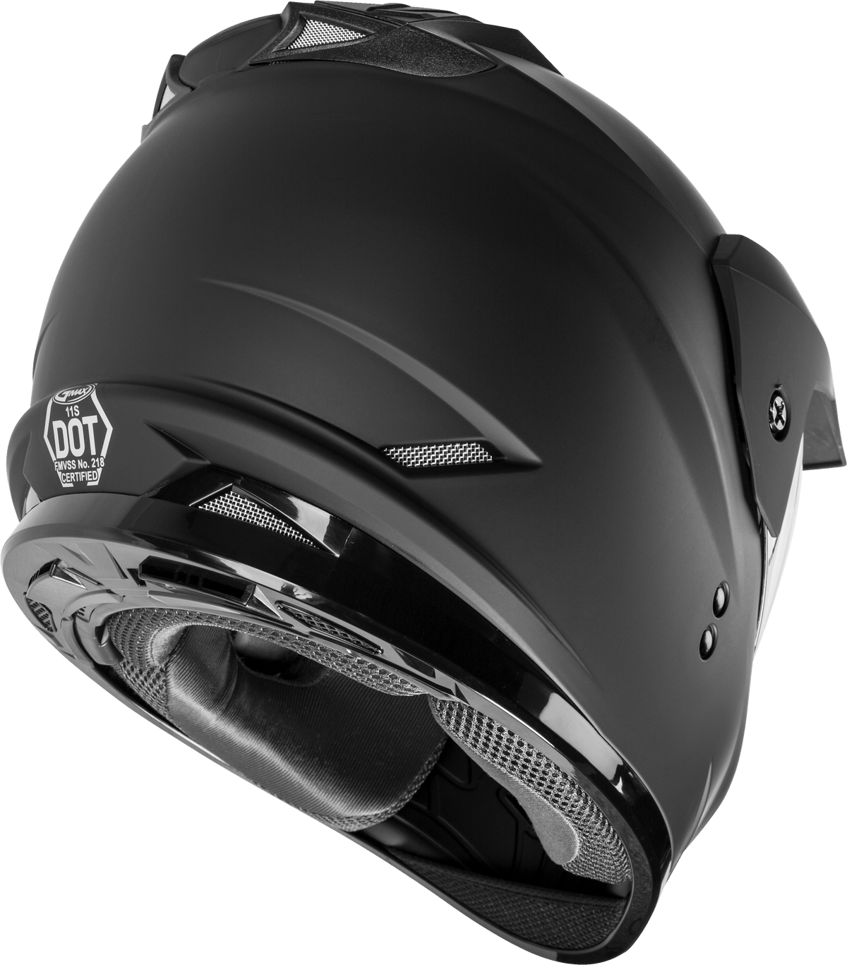 GMAX GM-11 Dual Sport Helmet Matte Black LG A11100076