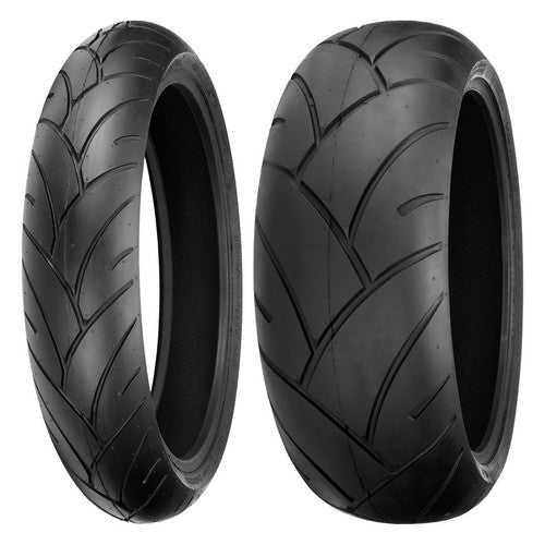 Shinko 005 Advance Radial Front Rear Tire Set 120/70-21 + 240/40R18