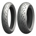 Michelin Road 5 Front Rear Tire Set 120/70ZR17 + 180/55ZR17 Motorcycle Tires