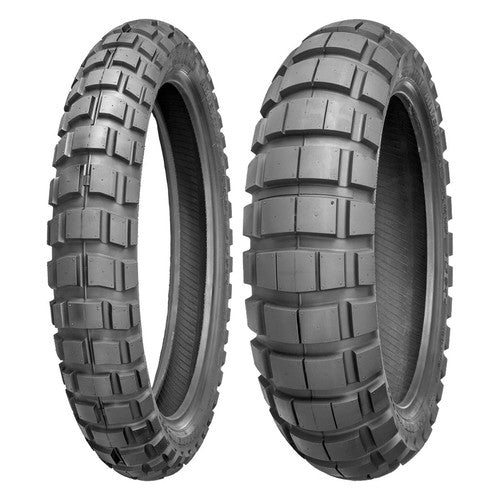 Shinko E804/E805 Adventure Trail Front Rear Tire Set 110/80B19 + 150/70B18