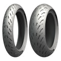 Michelin Power 5 Front Rear Tire Set 120/70ZR17 + 180/55ZR17 Motorcycle Tires