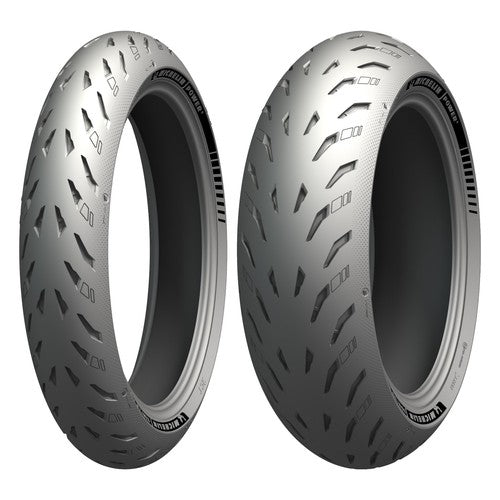 Michelin Power 5 Front Rear Tire Set 120/70ZR17 + 180/55ZR17 Motorcycle Tires