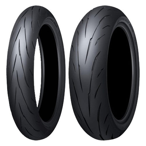 Dunlop Sportmax Q5A Front Rear Tire Set 120/60ZR17 + 140/70ZR17 Motorcycle Tires