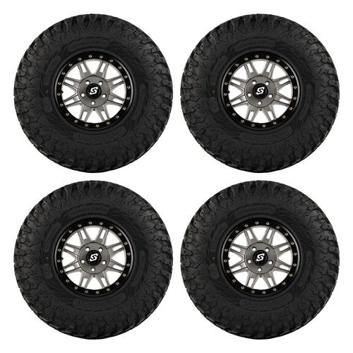 Set of 4 Sedona Ridge Ripr 30x10.00R14 ATV UTV Tires 8 Ply Radial