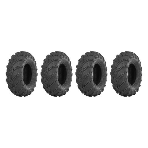 Itp Mud Lite ATV UTV Tire Set 2 24x8-11 Front + 2 24x10-11 Rear 4 Tires