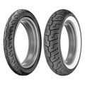 Dunlop D401 Front Rear Tire Set 100/90-19 + 150/80B16 Motorcycle Tires