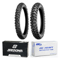 Shinko 504/505/523 80/100-21 100/100-18 Tire & Tube Set for KTM Yamaha