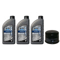 Yamaha Grizzly 700 Kodiak 700 Oil Change Kit 10W40 3L + Hiflo HF147 Filter ATV