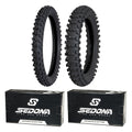 Dunlop Geomax MX34 80/100-21 110/90-19 Tire & Tube Set for KTM Husqvarna