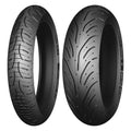 Michelin Pilot Road 4 Front Rear Tire Set 120/70ZR17 + 180/55ZR17