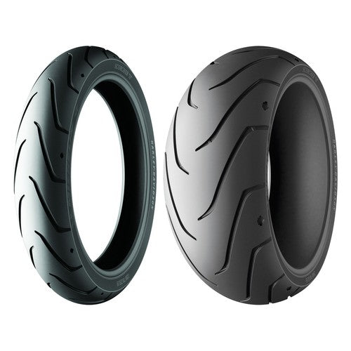 Michelin Scorcher 11 Front Rear Tire Set 160/60R18 + 240/40R18 Motorcycle Tires
