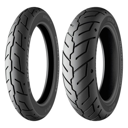 Michelin Scorcher 31 Front Rear Tire Set 100/90B19 + 150/80B16 Motorcycle Tires