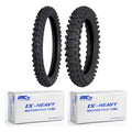 Dunlop Geomax MX34 70/100-19 90/100-16 Tire & Tube Set for Kawasaki Honda
