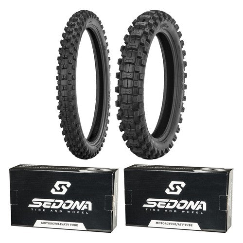 Sedona MX887IT 2.50-10 2.75-10 Tire & Tube Set KTM GasGas Pit Bike