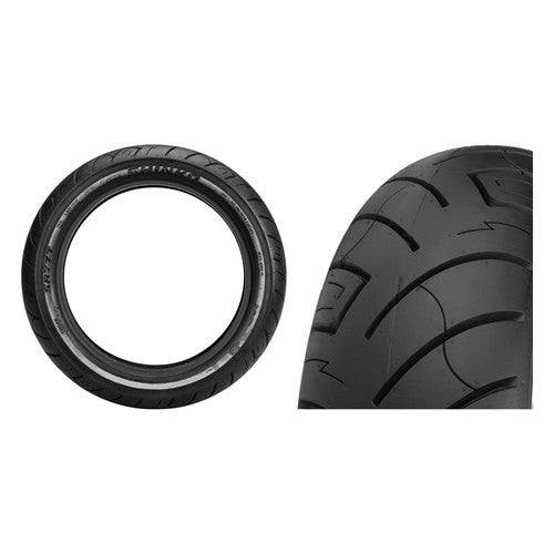 Shinko Reflector SR777 & SR777 H.d. Front Rear Tire Set 130/80-17 + 180/65B16